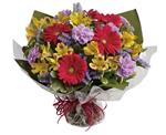 - Unexpected gifts are the best gifts! Send one theyll never forget with this sweet bouquet of hot pink, yellow and purple bloo