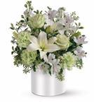 - As refreshing as a sea breeze, this fabulously fresh arrangement of white and green flowers, makes a very cool gift. Sweetly s