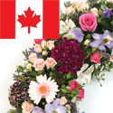 Send a Funeral Wreath to Canada
