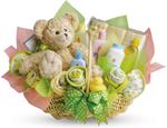 - What better way to surprise a new mother than with this lovely baby basket.