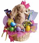 - Be the Easter Bunny for someone special with this Easter basket full of chocolates and plush toy.