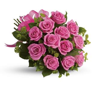 Think of the thanks youll get when a bouquet of vibrant hot pink roses is delivered.
