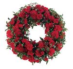 - This simple, yet stylish wreath shows the depth of your love and support.