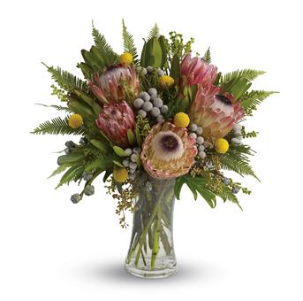 - Beautiful Australian native vase arrangement makes the perfect long lasting gift.