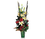 A Modern Christmas Arrangement