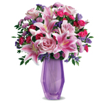 Wow her with lavender - this breathtaking arrangement will make her feel like the extra special person she is